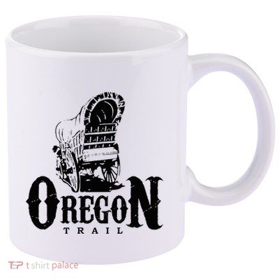Oregon Trail 11oz C Handle Ceramic Mug