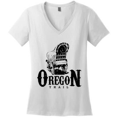 Oregon Trail Women's V-Neck T-Shirt