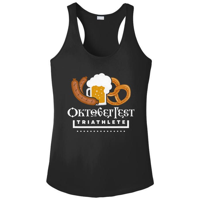 Oktoberfest Triathlete Ladies PosiCharge Competitor Racerback Tank