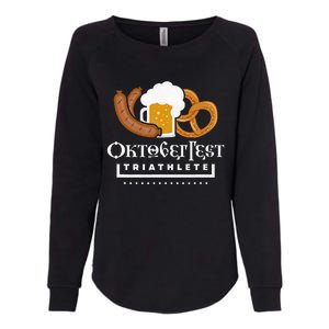 Oktoberfest Triathlete Womens California Wash Sweatshirt