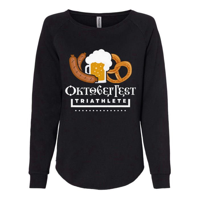 Oktoberfest Triathlete Womens California Wash Sweatshirt