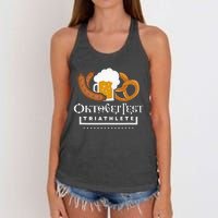 Oktoberfest Triathlete Women's Knotted Racerback Tank