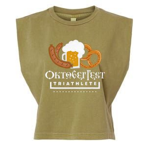 Oktoberfest Triathlete Garment-Dyed Women's Muscle Tee