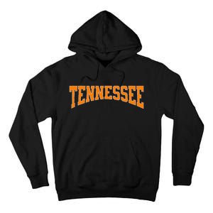 Orange Tennessee Tall Hoodie