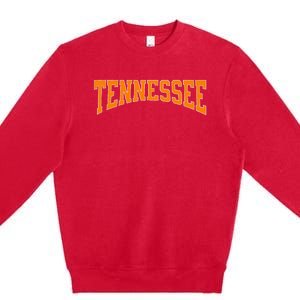 Orange Tennessee Premium Crewneck Sweatshirt