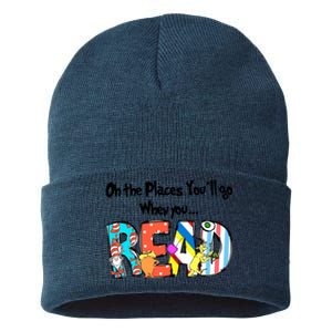 Oh The Places You'll Go When You Read National Read Across America Sustainable Knit Beanie