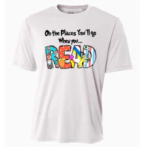 Oh The Places You'll Go When You Read National Read Across America Cooling Performance Crew T-Shirt