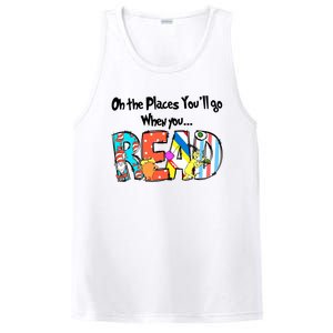 Oh The Places You'll Go When You Read National Read Across America PosiCharge Competitor Tank