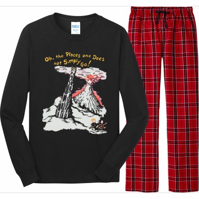 Oh The Places One Does Not Simply Go! Long Sleeve Pajama Set