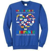 One Thankful Preschool Teacher Hispanic Heritage Month Gift Sweatshirt