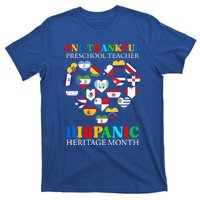 One Thankful Preschool Teacher Hispanic Heritage Month Gift T-Shirt