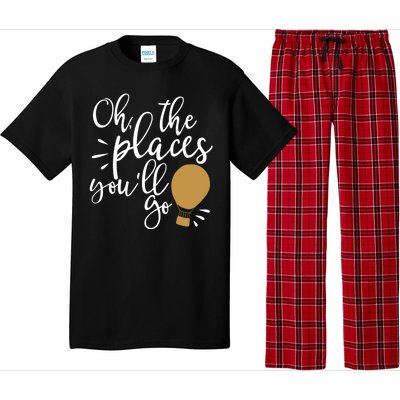 Oh The Places You'll Go Thinking Lightbulb Pajama Set