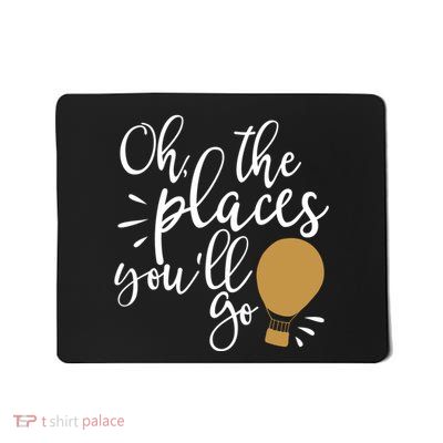 Oh The Places You'll Go Thinking Lightbulb Mousepad