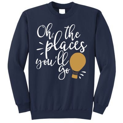 Oh The Places You'll Go Thinking Lightbulb Sweatshirt