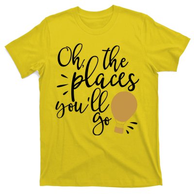 Oh The Places You'll Go Thinking Lightbulb T-Shirt