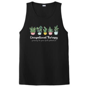 Occupational Therapy Pediatric Therapist Ot Month Cute Plant Great Gift PosiCharge Competitor Tank