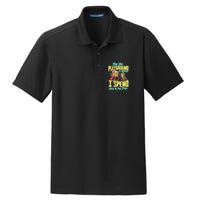 On The Playground Is Where I Spend Most Of My Days Dry Zone Grid Polo