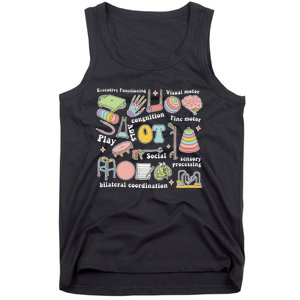 Occupational Therapy Pediatric Therapist OT Month Tank Top