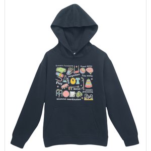 Occupational Therapy Pediatric Therapist OT Month Urban Pullover Hoodie