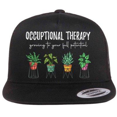 Occupational Therapy Pediatric Therapist Ot Month Gift Flatbill Hat