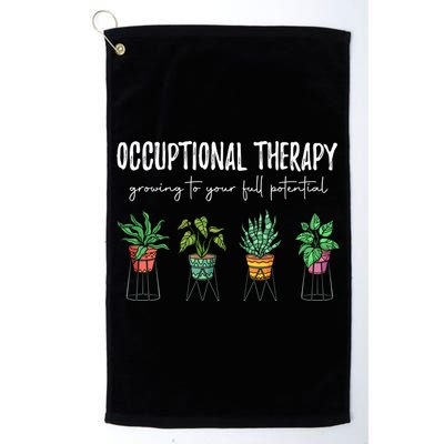 Occupational Therapy Pediatric Therapist Ot Month Gift Golf Towel