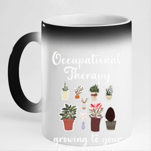 Occupational Therapy Pediatric Therapist Ot Month Cute Gift 11oz Black Color Changing Mug