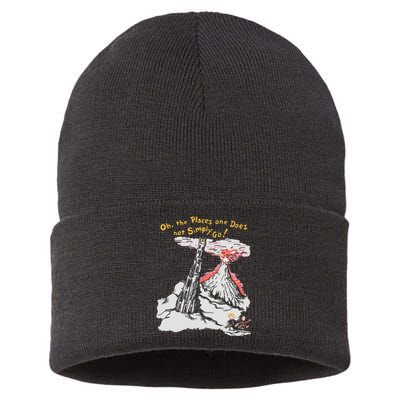 Oh The Places One Does Not Simply Go! Sustainable Knit Beanie