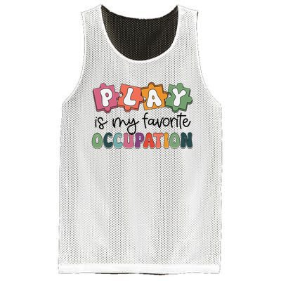 Occupational Therapy Play Is My Favorite Occupation Ot Fine Mesh Reversible Basketball Jersey Tank