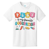 Occupational Therapy Play Is My Favorite Occupation Cool OT Kids T-Shirt