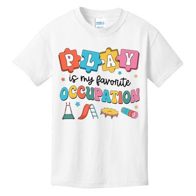 Occupational Therapy Play Is My Favorite Occupation Cool OT Kids T-Shirt