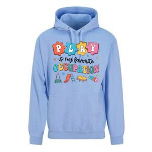 Occupational Therapy Play Is My Favorite Occupation Cool OT Unisex Surf Hoodie