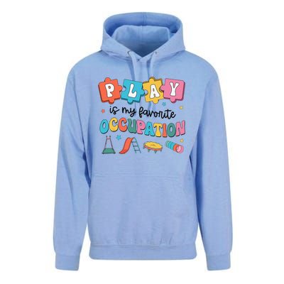 Occupational Therapy Play Is My Favorite Occupation Cool OT Unisex Surf Hoodie