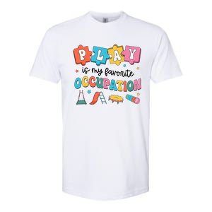 Occupational Therapy Play Is My Favorite Occupation Cool OT Softstyle CVC T-Shirt