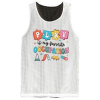 Occupational Therapy Play Is My Favorite Occupation Cool OT Mesh Reversible Basketball Jersey Tank