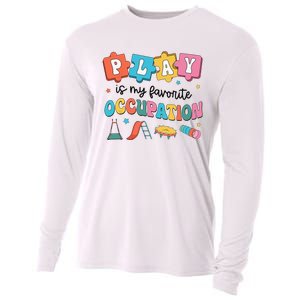 Occupational Therapy Play Is My Favorite Occupation Cool OT Cooling Performance Long Sleeve Crew