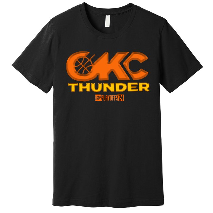 Okc Thunder Playoff 2024 Premium T-Shirt