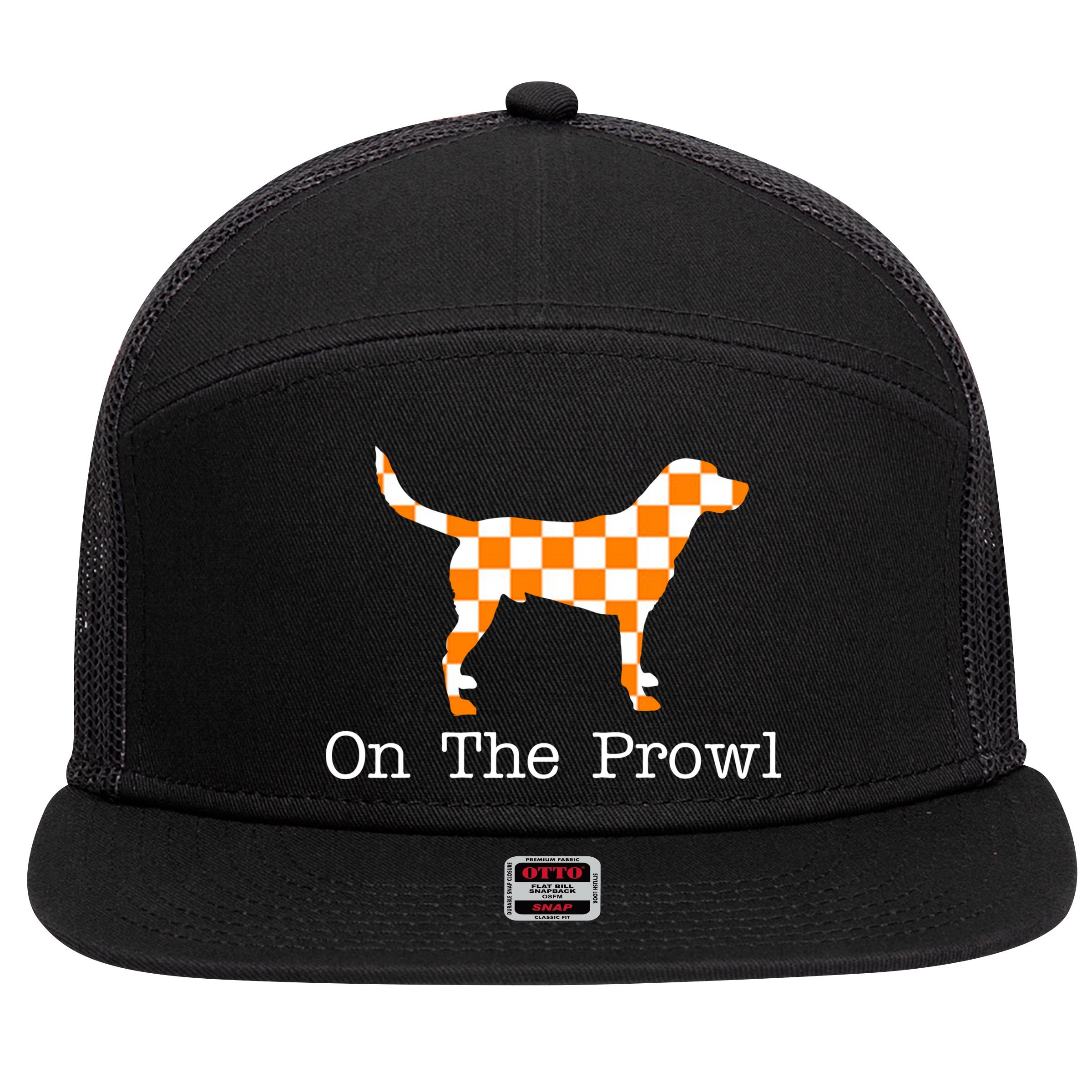 On The Prowl Gift For Animal Lover 7 Panel Mesh Trucker Snapback Hat