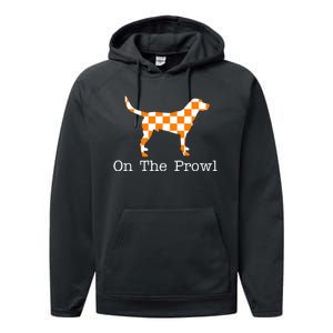 On The Prowl Gift For Animal Lover Performance Fleece Hoodie