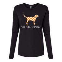 On The Prowl Gift For Animal Lover Womens Cotton Relaxed Long Sleeve T-Shirt