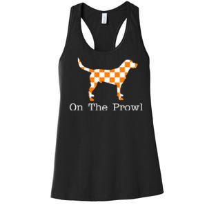 On The Prowl Gift For Animal Lover Women's Racerback Tank