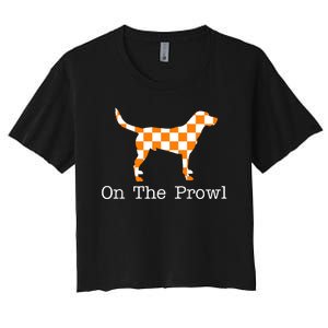 On The Prowl Gift For Animal Lover Women's Crop Top Tee