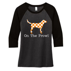 On The Prowl Gift For Animal Lover Women's Tri-Blend 3/4-Sleeve Raglan Shirt