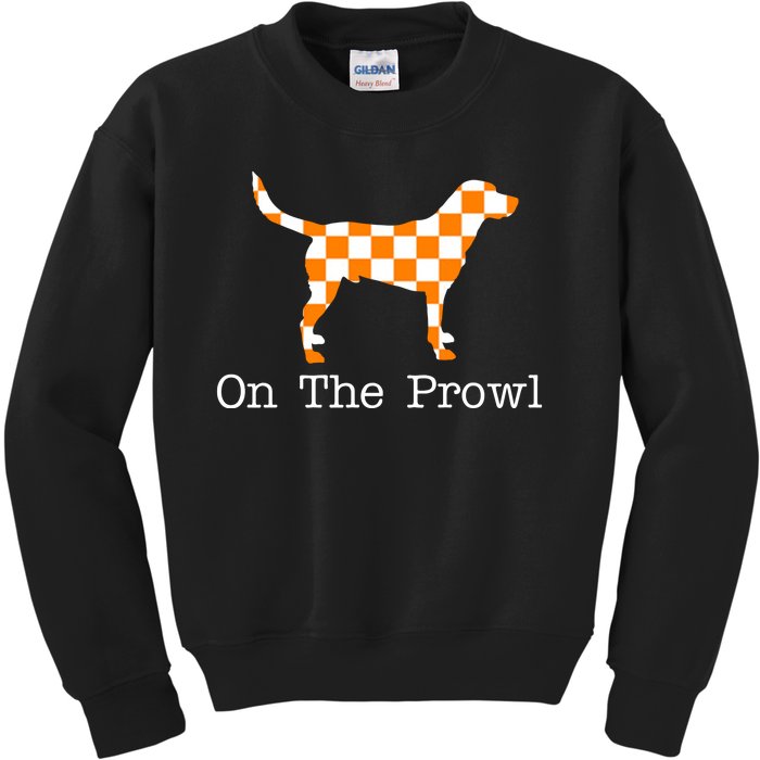 On The Prowl Gift For Animal Lover Kids Sweatshirt