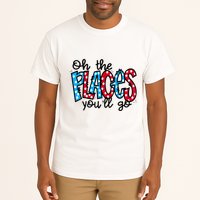 Oh The Places You Will Go Read Educate School Tall T-Shirt