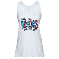 Oh The Places You Will Go Read Educate School Ladies Essential Flowy Tank