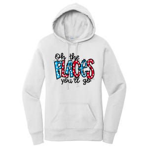 Oh The Places You Will Go Read Educate School Women's Pullover Hoodie