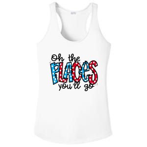 Oh The Places You Will Go Read Educate School Ladies PosiCharge Competitor Racerback Tank