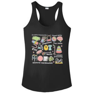 Occupational Therapy Pediatric Therapist OT Month Ladies PosiCharge Competitor Racerback Tank