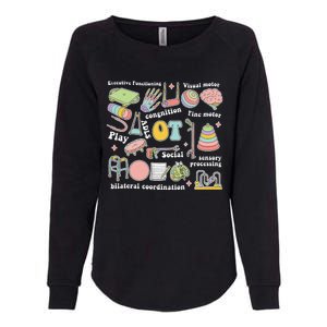 Occupational Therapy Pediatric Therapist OT Month Womens California Wash Sweatshirt