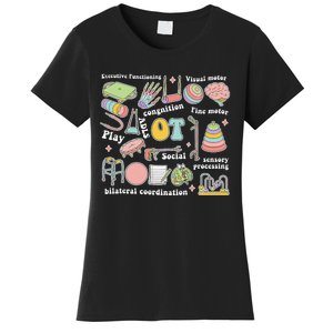 Occupational Therapy Pediatric Therapist OT Month Women's T-Shirt